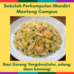 Nasi Goreng Yangzhou (telur, udang, daun bawang) (MC)