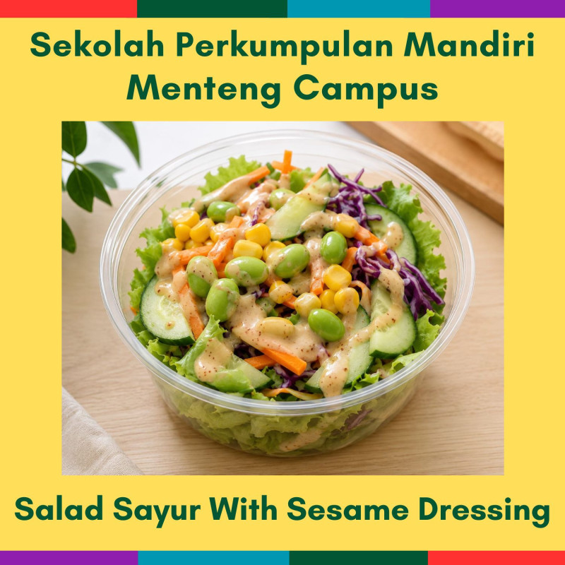 Salad Sayur With Sesame Dressing (MC)