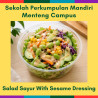 Salad Sayur With Sesame Dressing (MC)