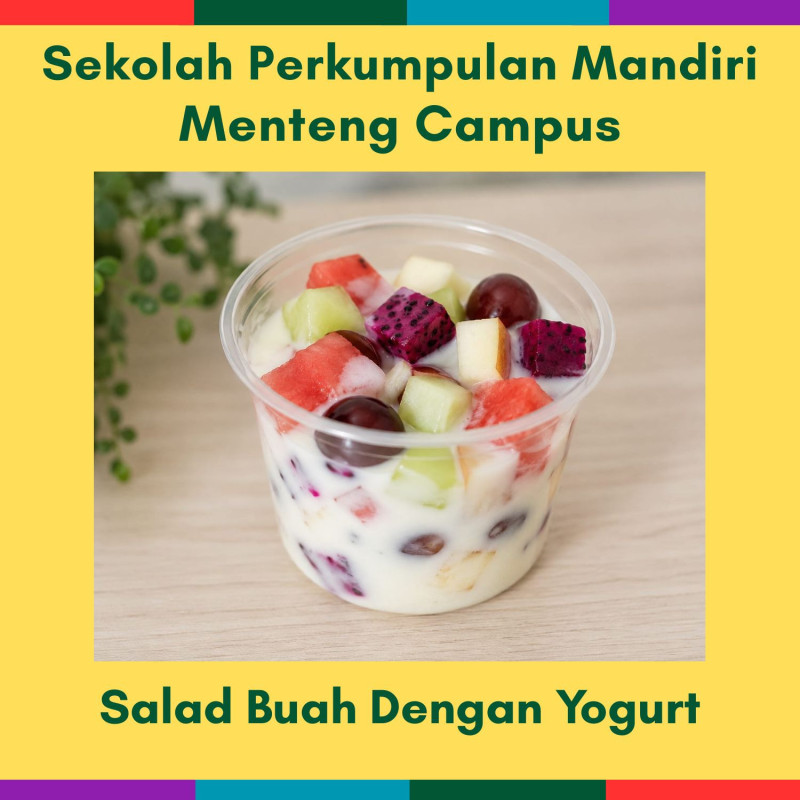 Salad Buah Dengan Yogurt (MC)