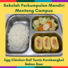 4 Aug Tue – Egg Chicken Roll Tumis Kembangkol Bakso Ikan (MC)